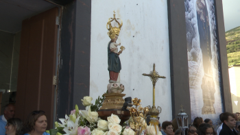 Festa do Corvo: procissão saiu à rua em honra de Nossa Senhora dos Milagres