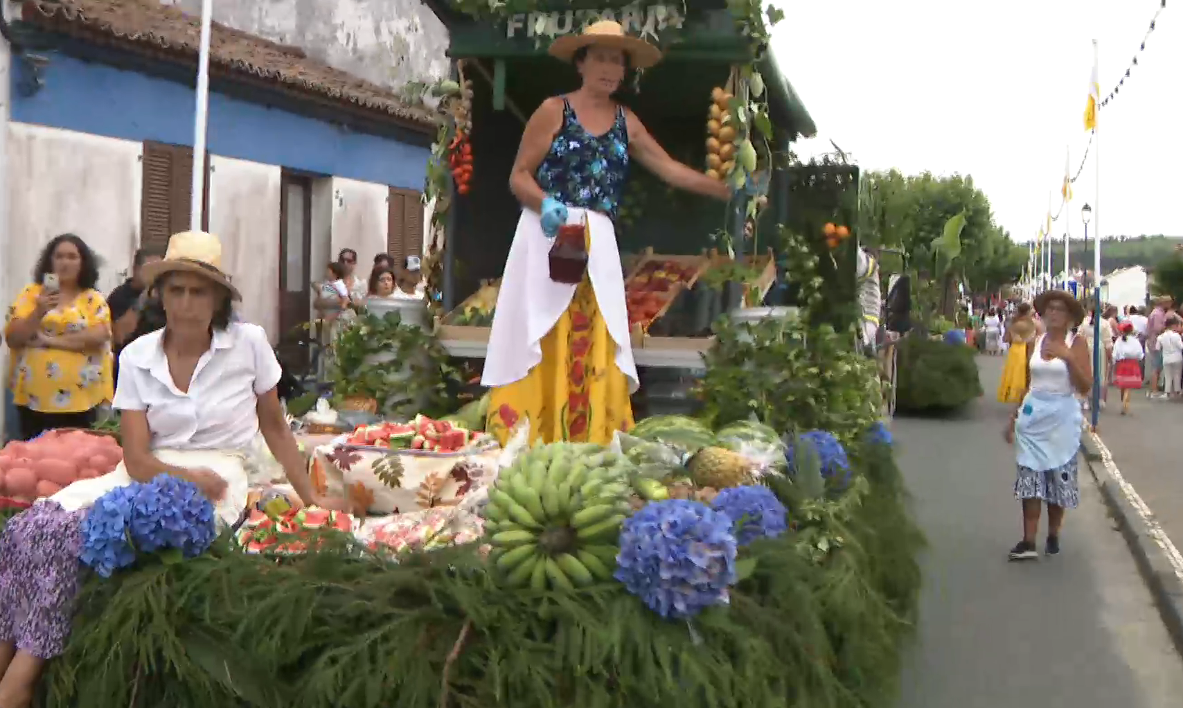 Cortejo Etnográfico Das Festas De N Senhora Dos Anjos Recriou Tradições E Costumes Rtp Açores 2846