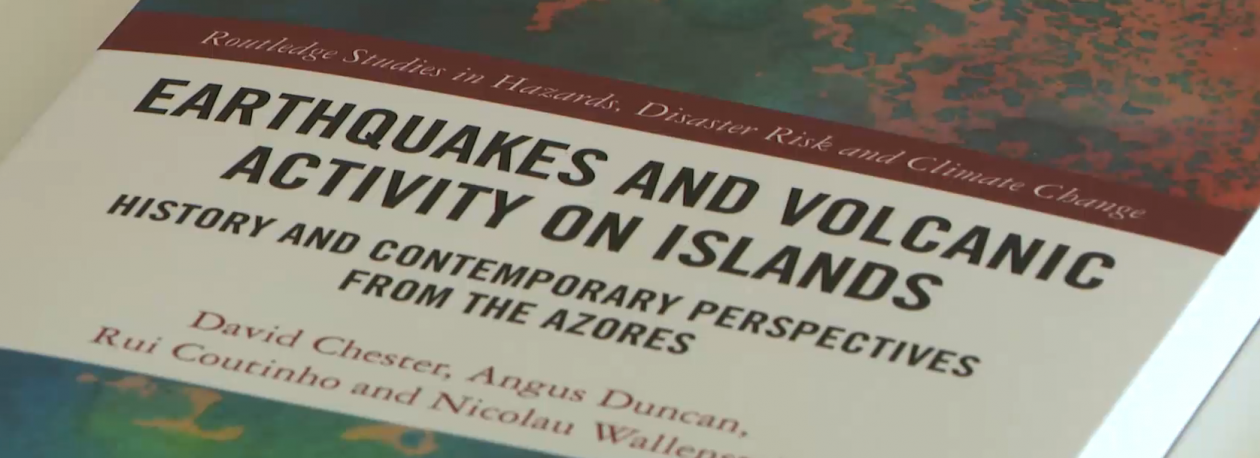 Investigadores lançam livro sobre terramotos e atividade vulcânica em ilhas