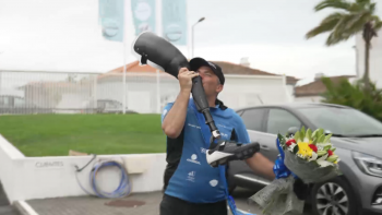 Pedro Felício finaliza volta à ilha de São Miguel em bicicleta