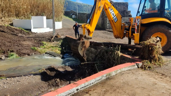 Chuva forte provoca estragos e 4 desalojados em Santa Maria