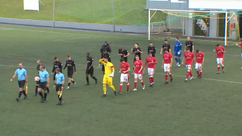 Jogo Angrense vs. União Micaelense interrompido devido a chuva intensa