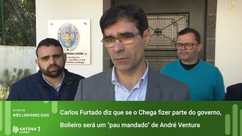 Regionais 2024: Carlos Furtado diz que se Chega fizer parte do governo, Bolieiro será um “pau mandado” de Ventura