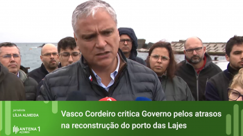 Regionais 2024: PS critica Governo pelos atrasos na recontrução do porto das Lajes