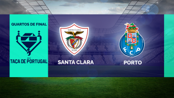 Taça de Portugal: Santa Clara recebe F.C. Porto nos quartos de final