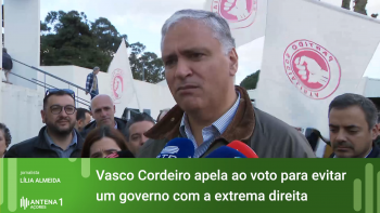 Regionais 2024: Vasco Cordeiro apela ao voto para evitar governo com a extrema direita