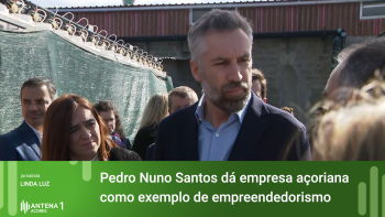 Pedro Nuno Santos dá empresa açoriana como exemplo de empreendedorismo