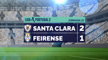 Santa Clara isolado na liderança da Segunda Liga