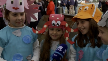 Desfile de Carnaval animou o centro de Santa Cruz da Graciosa