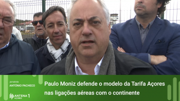 Paulo Moniz defende modelo da Tarifa Açores nas viagens ao continente