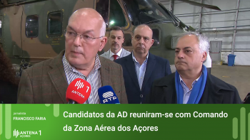 AD reúne com o Comando da Zona Aérea dos Açores