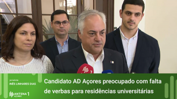 Candidato da AD preocupado com a falta de verbas para as residências universitárias