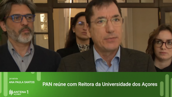 PAN reúne com Reitora da Universidade dos Açores