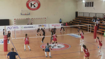 Clube K entra a vencer no playoff da Taça Federação de Voleibol