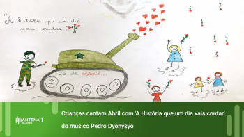 Crianças cantam Abril com ‘A História que um dia vais contar’ do músico Pedro Dyonysyo