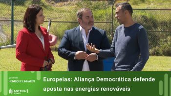 Europeias: Aliança Democrática aposta nas energias renováveis