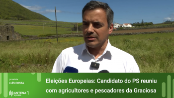 Europeias: André Franqueira Rodrigues reuniu com agricultores e pescadores da Graciosa