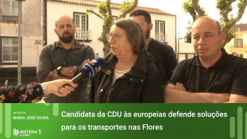 Europeias: CDU defende soluções para os transportes nas Flores