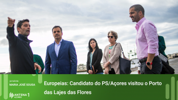 Europeias: André Franqueira Rodrigues visitou Porto das Lajes