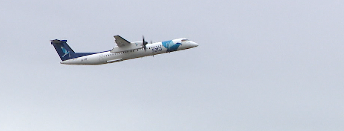 Imagem de 2 voos com destino ao Faial não aterraram ontem por falta de segurança no aeroporto