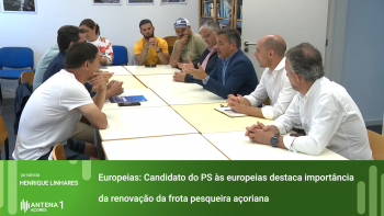 Europeias: André Franqueira Rodrigues destaca importância da renovação da frota pesqueira açoriana