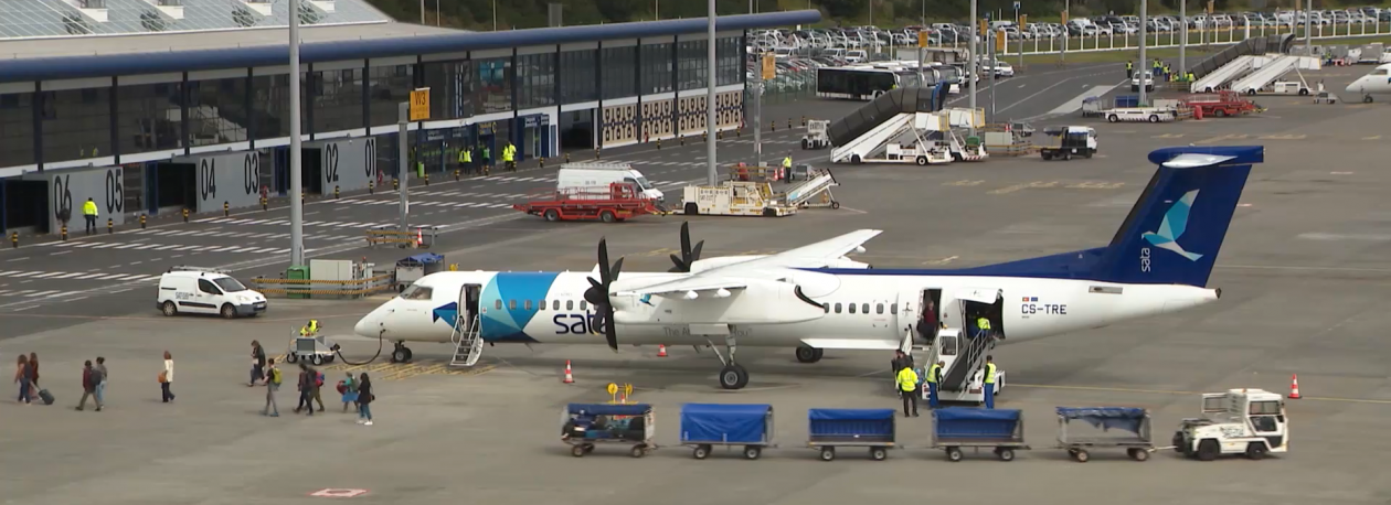 Imagem de Contestação na SATA devido à privatização do handling