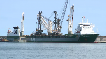 Portos dos Açores recebe novas gruas a instalar em Ponta Delgada e Praia da Vitória