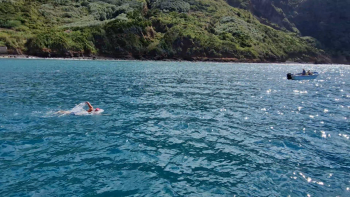 10 Nadadores percorreram mais de 11km entre Praia Formosa e Baía da Maia