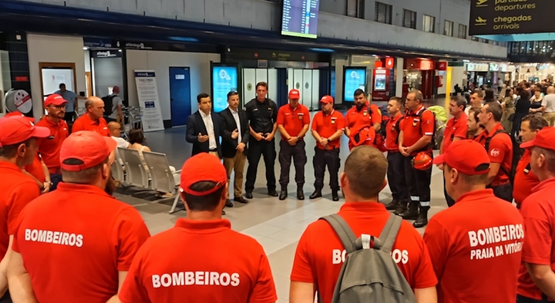 Incêndio na Madeira: contingente de bombeiros dos Açores regressa e parte outro