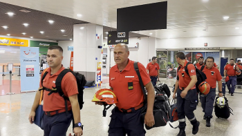 Incêndios na Madeira: Bombeiros açorianos já estão no terreno