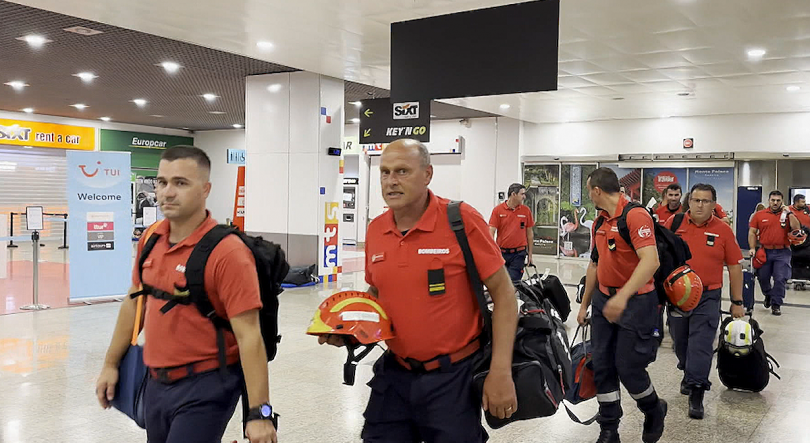 Incêndios na Madeira: Bombeiros açorianos já estão no terreno