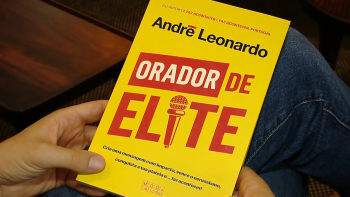 André Leonardo apresentou o seu terceiro livro ‘Orador de Elite’