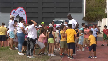 Atleta Francis Obikwelu nos Açores