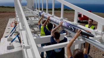 Lançamento de foguetões atmosféricos em Santa Maria