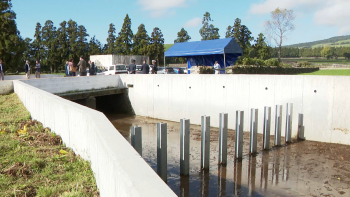 Governo inaugura 12 bacias de retenção na Terceira