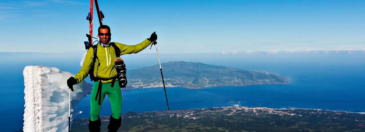 Há cada vez mais pessoas a subir a Montanha do Pico no inverno