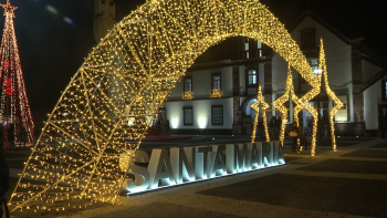 Iluminação de Natal na Vila do Porto