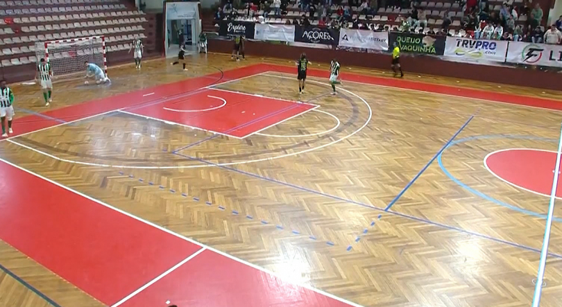 Lusitânia alcançou a sua segunda vitória na Primeira Liga de Futsal