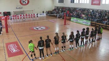 Voleibol Feminino: Derrota do Clube K frente ao Sporting