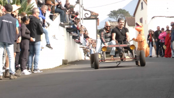 Imagem de Corrida de carrinhos de rolamentos no Pico já se tornou uma tradição