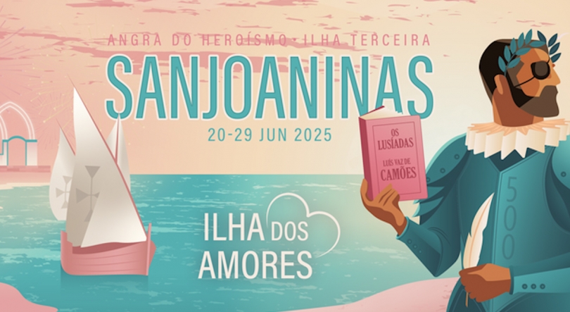 Imagem de Sanjoaninas 2025: 'A Ilha dos Amores' de Camões inspira festas de Angra