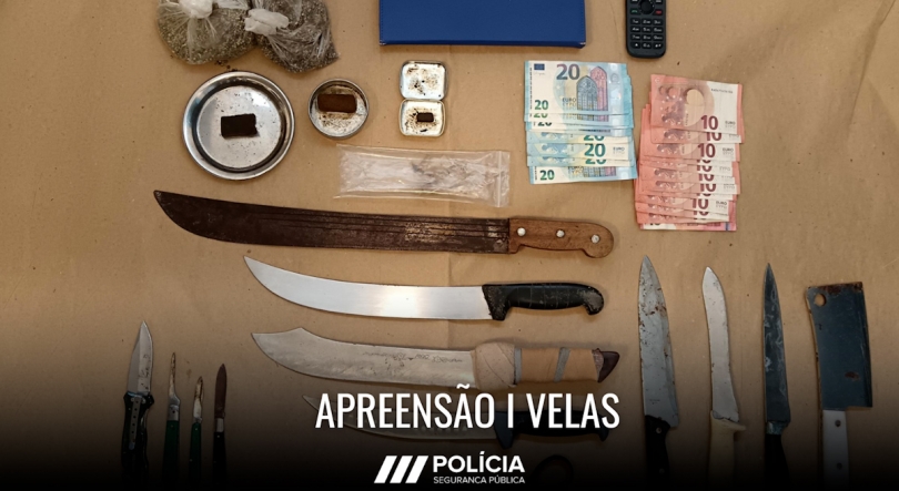Imagem de PSP desmantela ponto de venda de droga nas Velas
