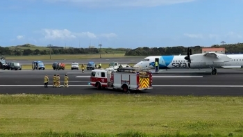 Imagem de Aterragem de emergência nas Lajes: Avião com problemas hidráulicos