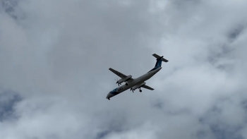 Imagem de Avião da Sata Air Açores divergiu para ilha Terceira devido a problema técnico