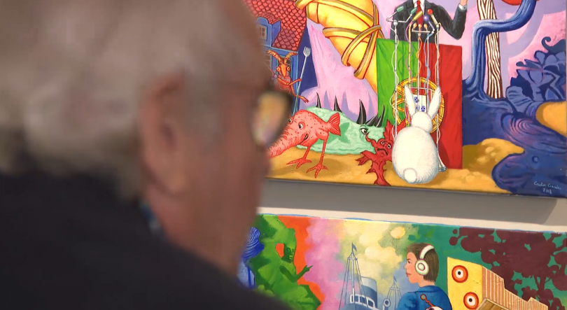 Imagem de Carlos Carreiro inaugura exposição 'Cor e Fantasia: Um Guião para a Utopia'