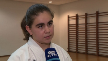 Imagem de Karaté: Maria Cruz sagra-se campeã nacional em iniciados +55kg