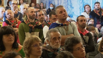 Imagem de Missa dos romeiros com mensagem de esperança para todos os fiéis