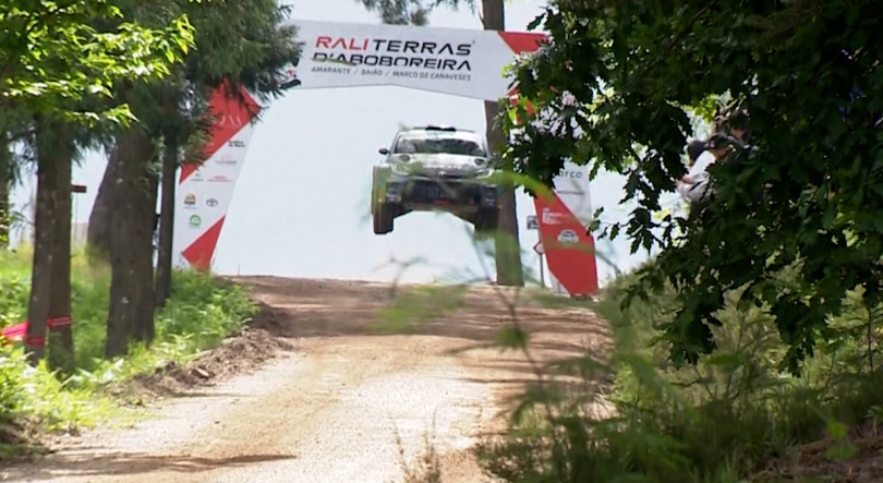 Imagem de Rúben Moniz 6.º classificado no Rali Terras D’Aboboreira