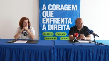 Imagem de PCP contra a utilização da Base das Lajes pelos EUA no ataque ao Irão