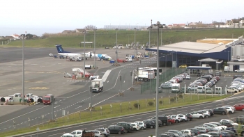 Imagem de Aeroporto Ponta Delgada: Espaço aéreo esteve interdito ao final da manhã